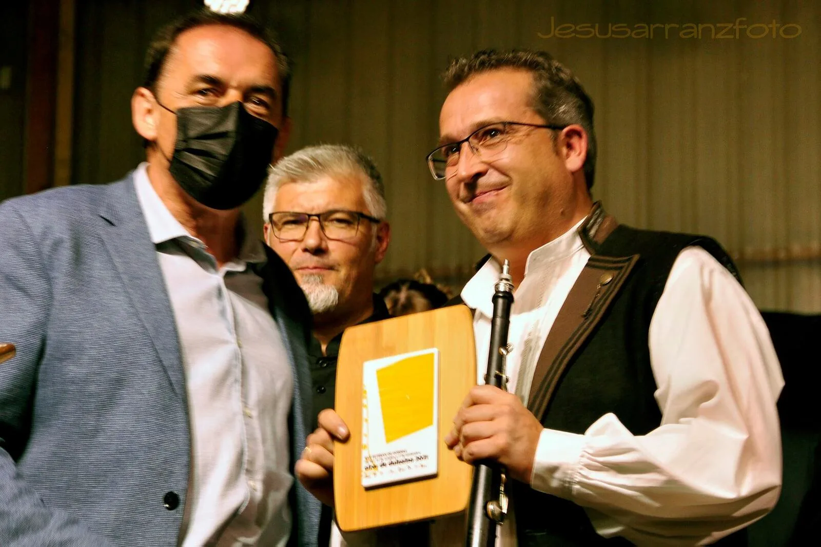 Dulzainero Agustín Pindado. © Jesús Arranz