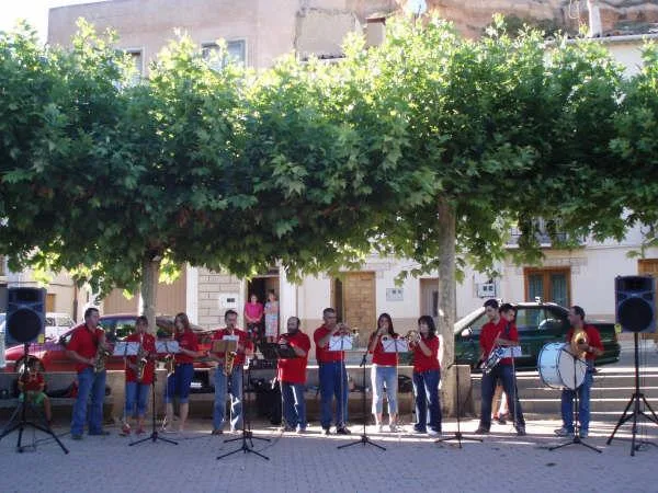 Charanga sanestebeña. Foto cedida por Jesús Hernández