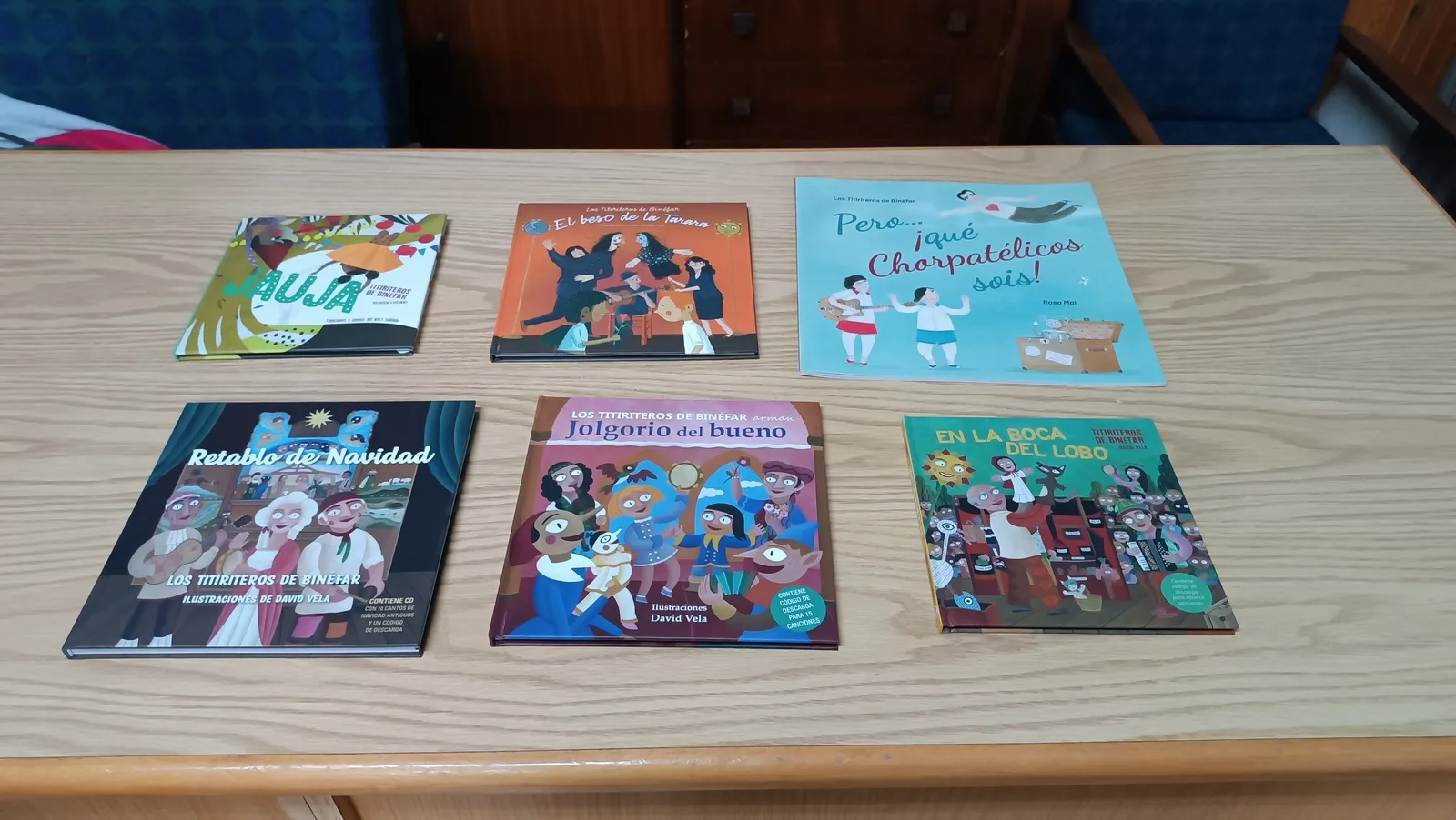 Libros de los Titiriteros de Binéfar. © MGO